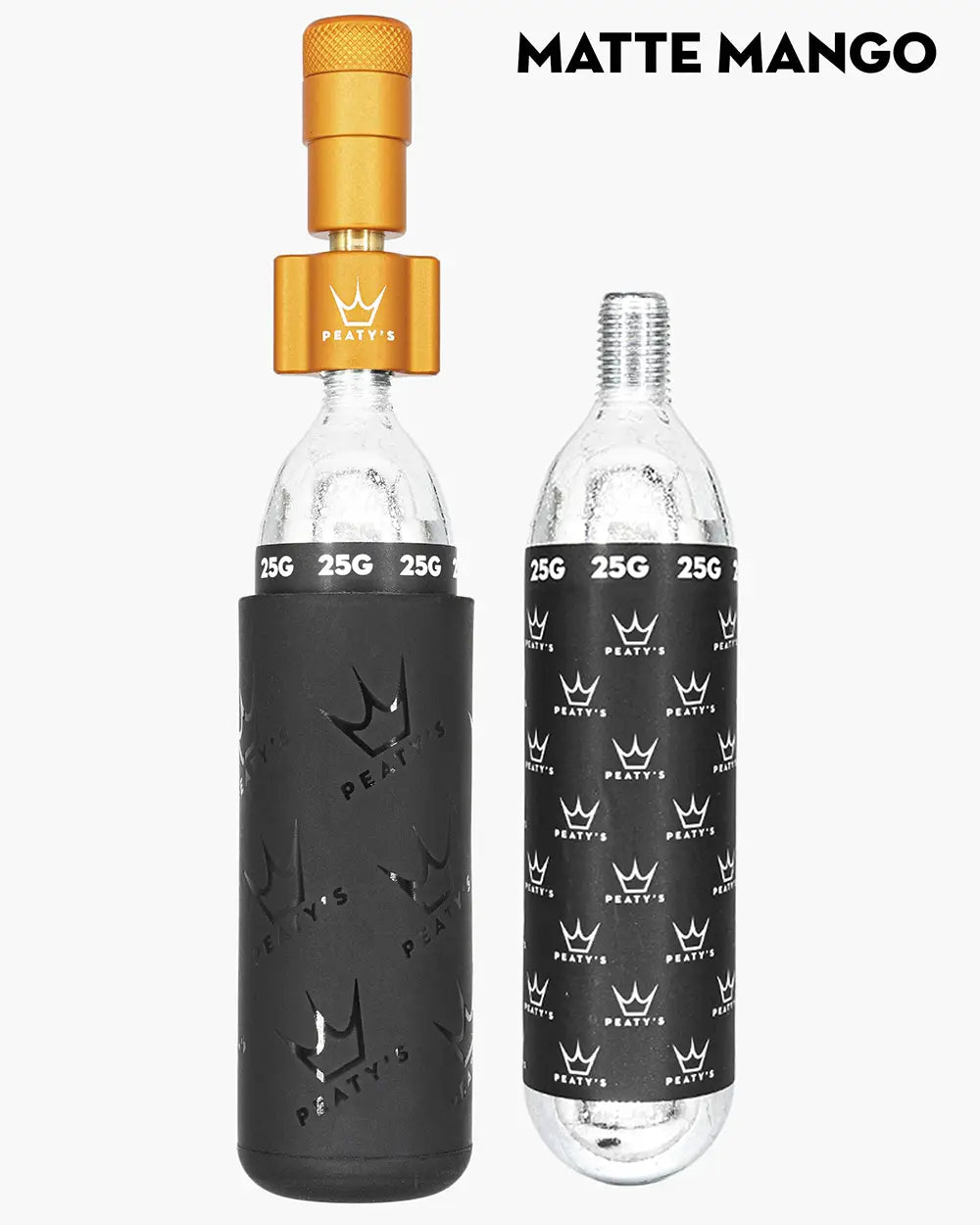 Peaty's CO2 Inflator Kit Mango Orange