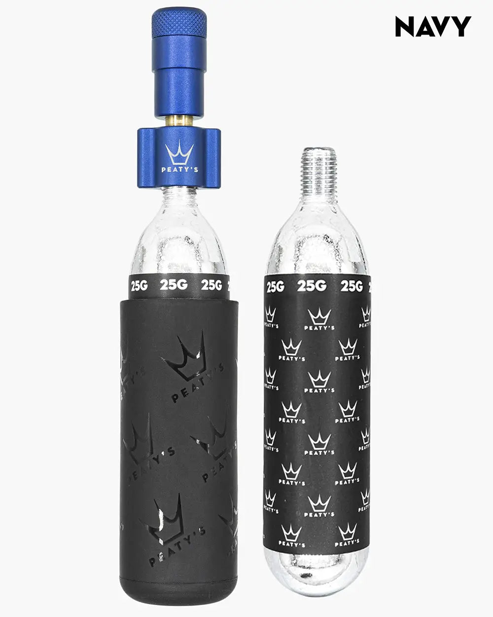 Peaty's CO2 Inflator Kit Navy Blue