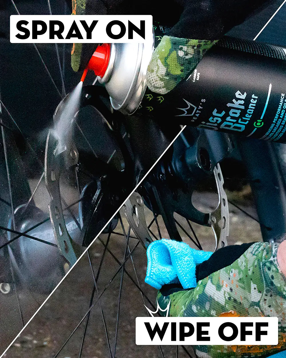 Peaty's Disc Brake Cleaner - spray on wipe off