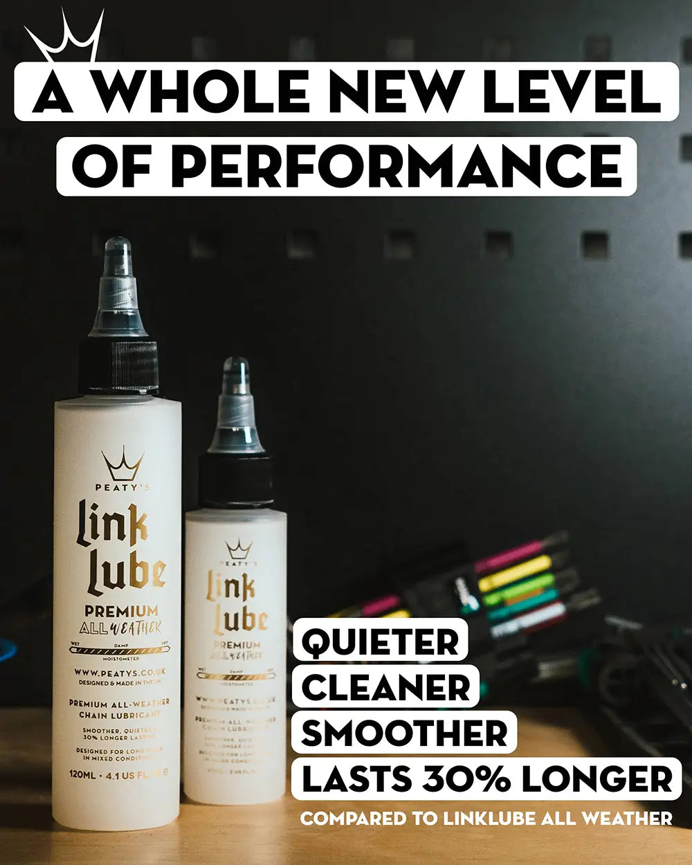 LinkLube Premium All Weather - a whole new level of performance