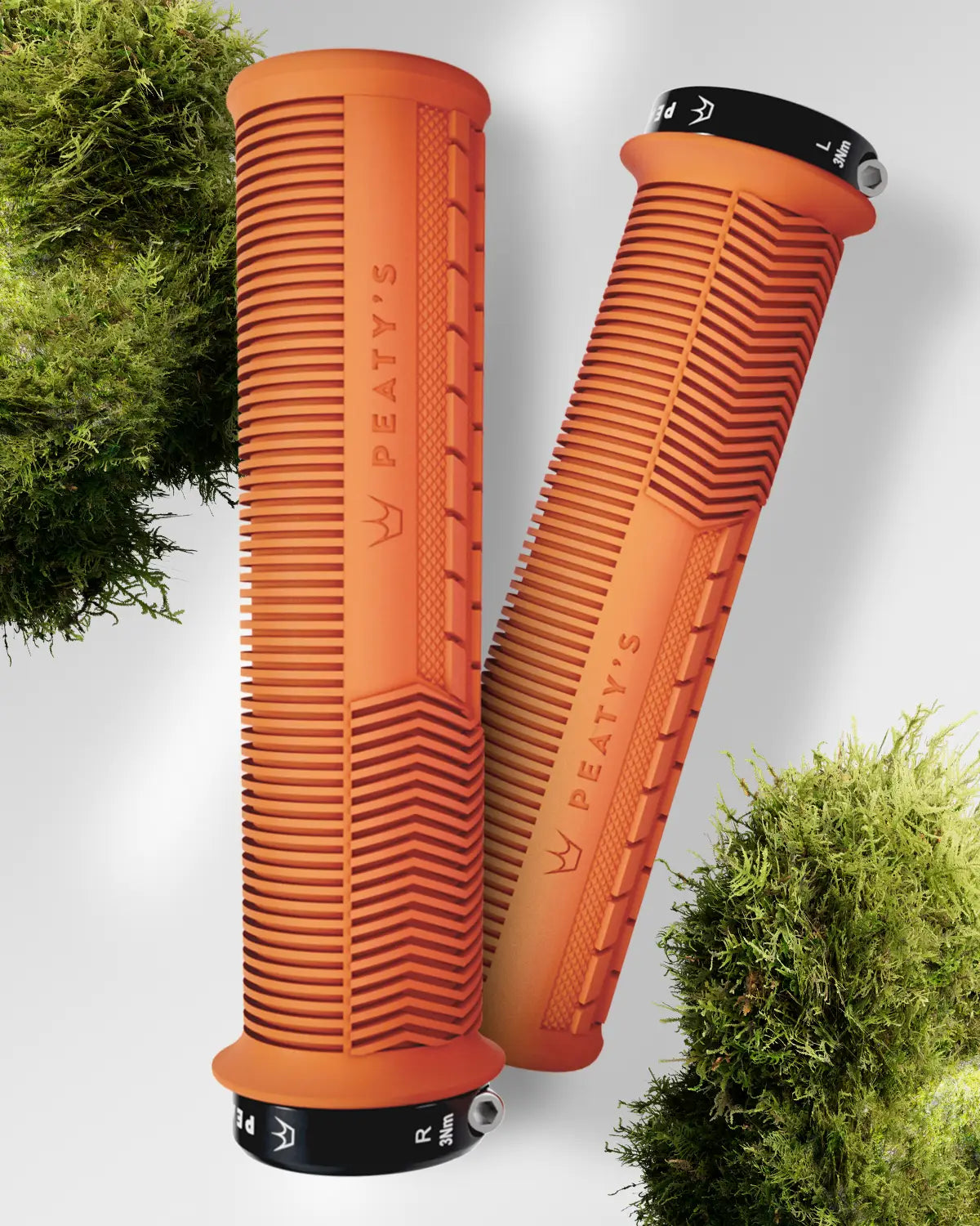 Monarch Mango Orange Mushroom Grips