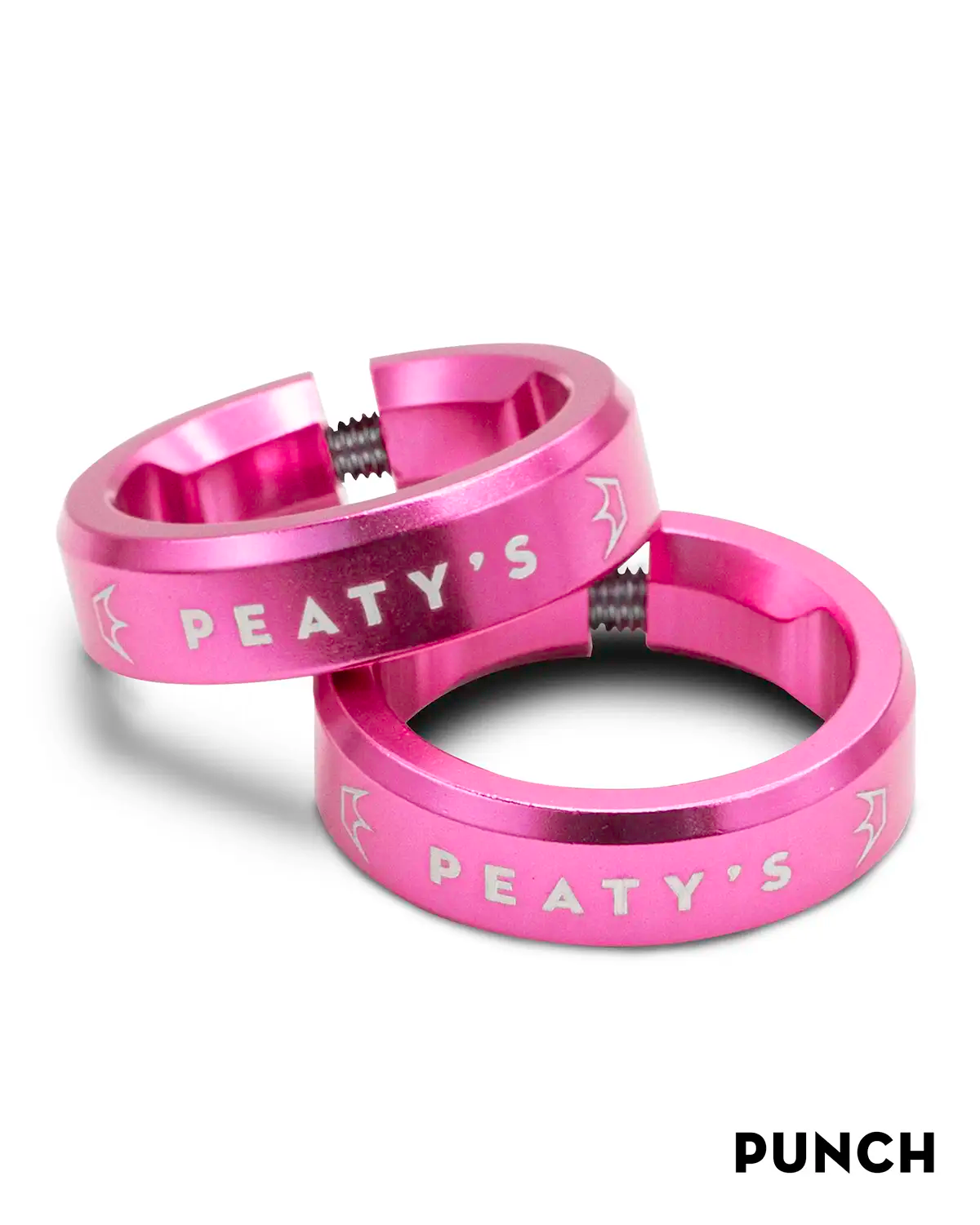 Monarch lockring in Punch Pink