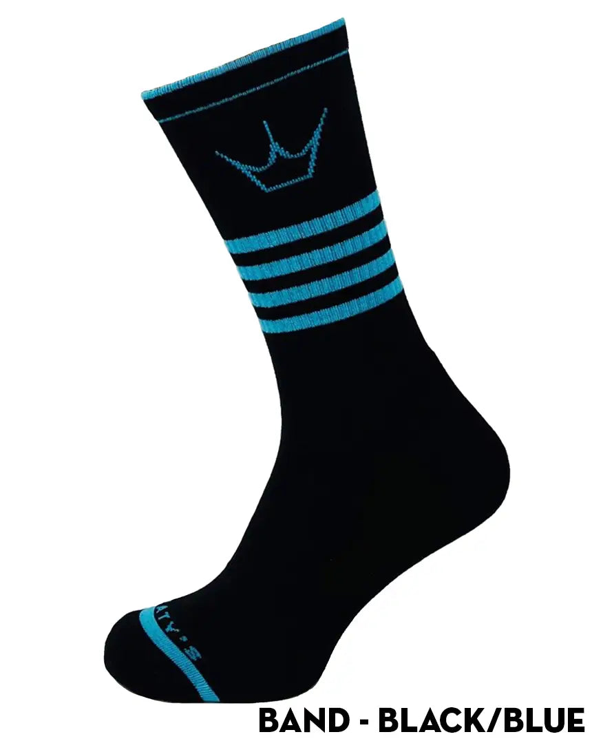 Peaty's AW25 ShredSocks Socks - Band Black/Blue