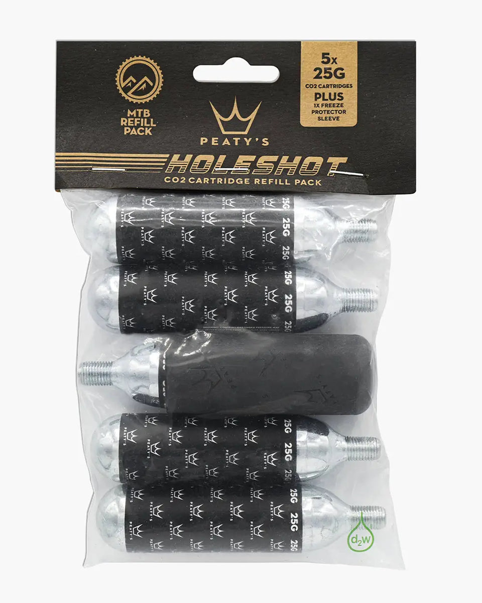 Holeshot CO2 Refill Pack Peaty s