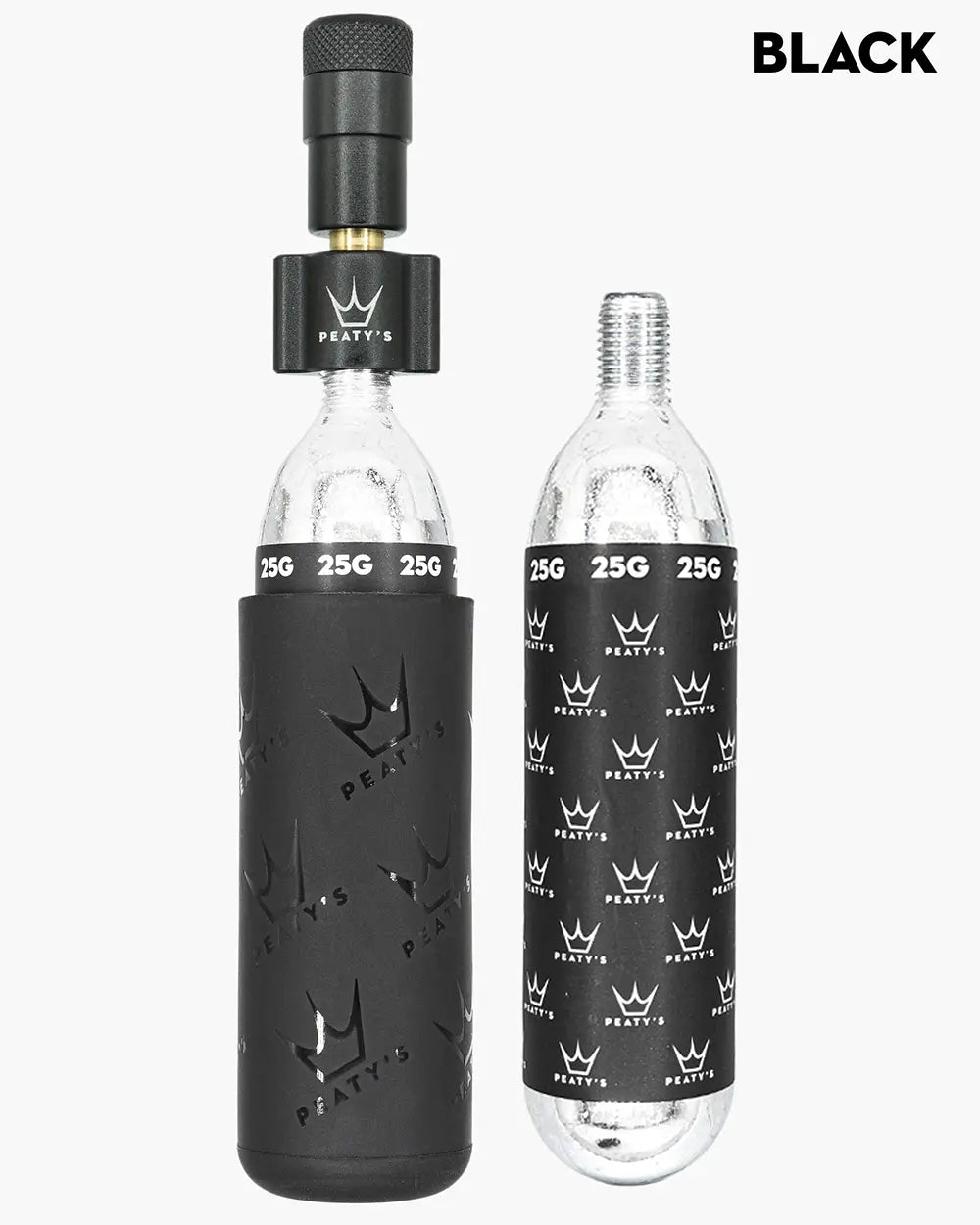 Peaty's CO2 Inflator Kit Black