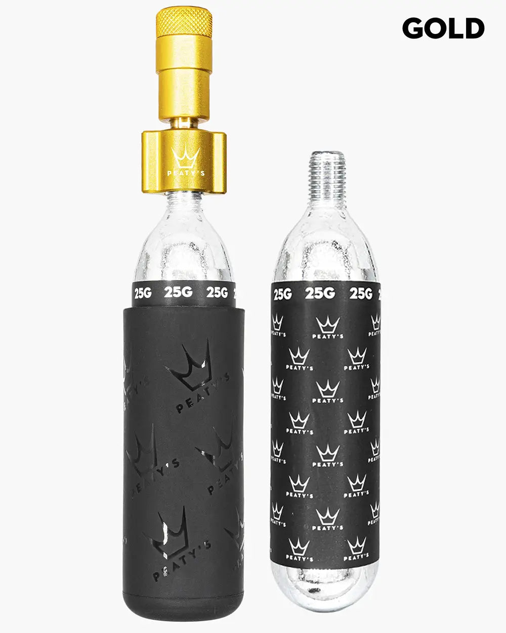 Peaty's CO2 Inflator Kit Gold