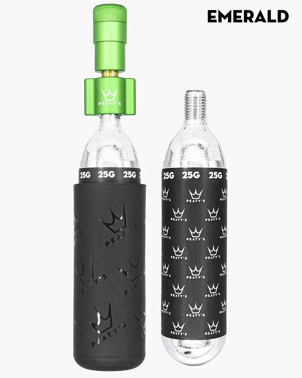 Peaty's CO2 Inflator Kit Emerald Green
