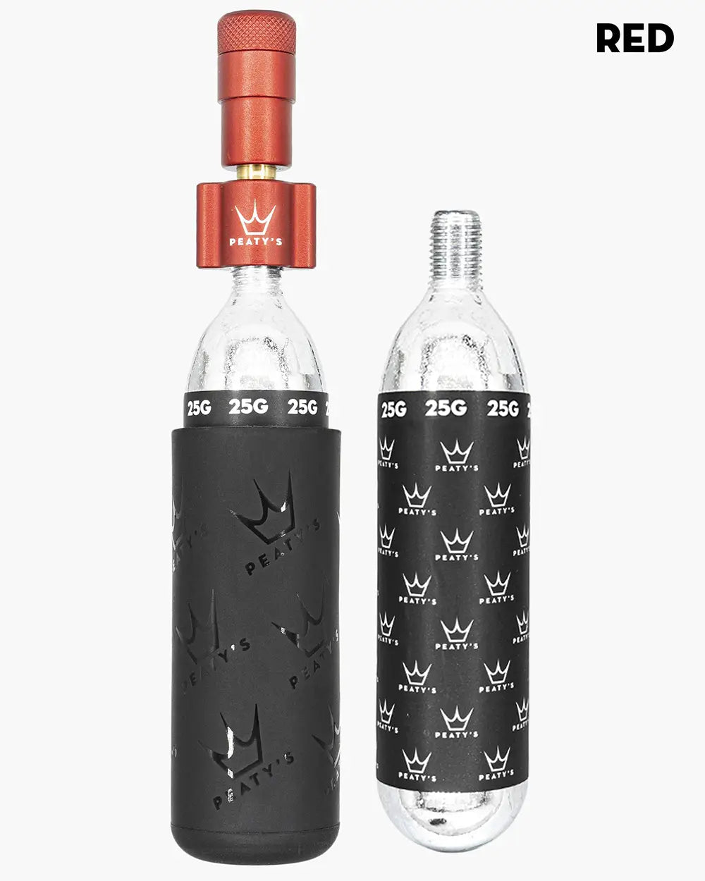 Peaty's CO2 Inflator Kit Red