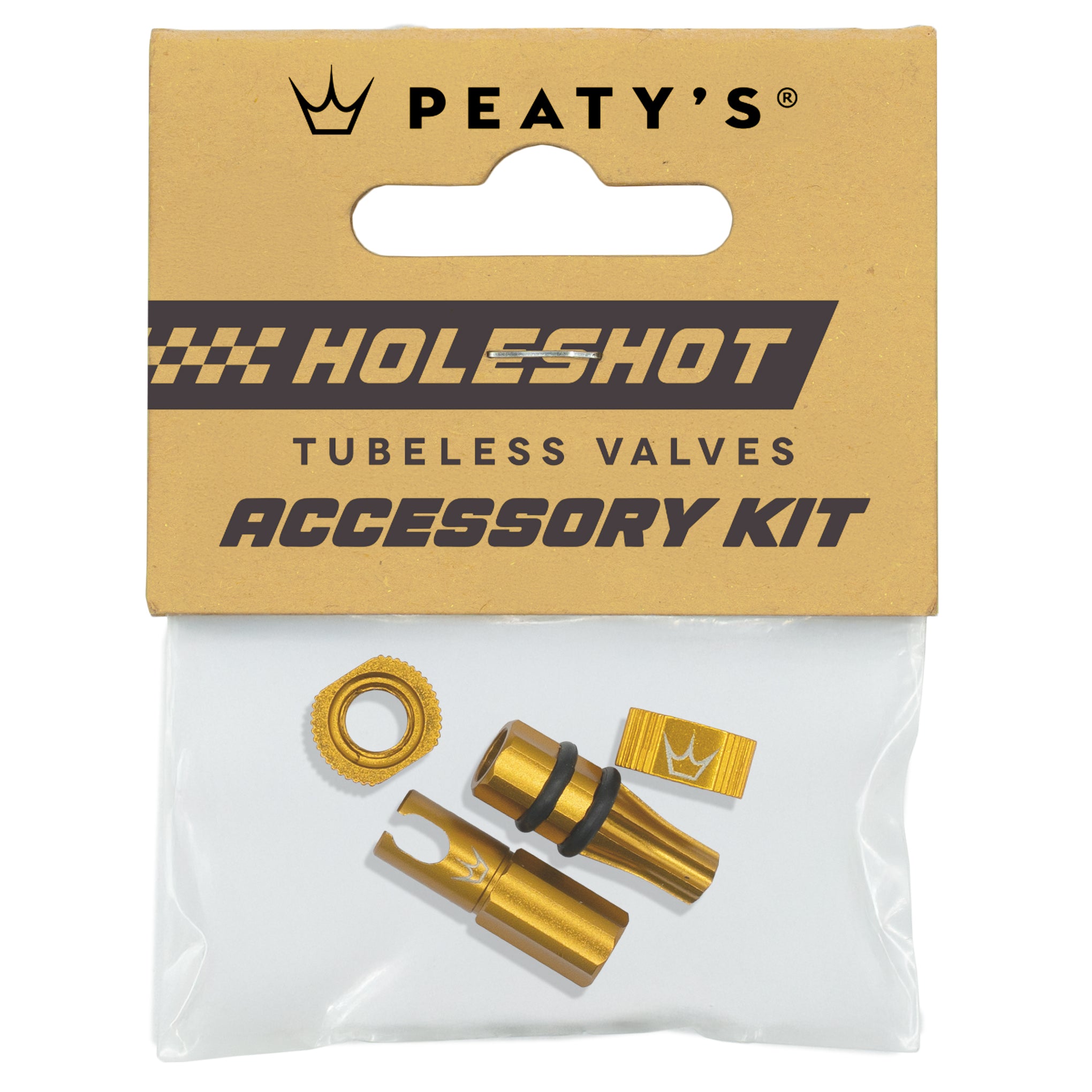 Title Kit de Valve Tubeless - rouge Title Kit de Valve Tubeless - rouge
