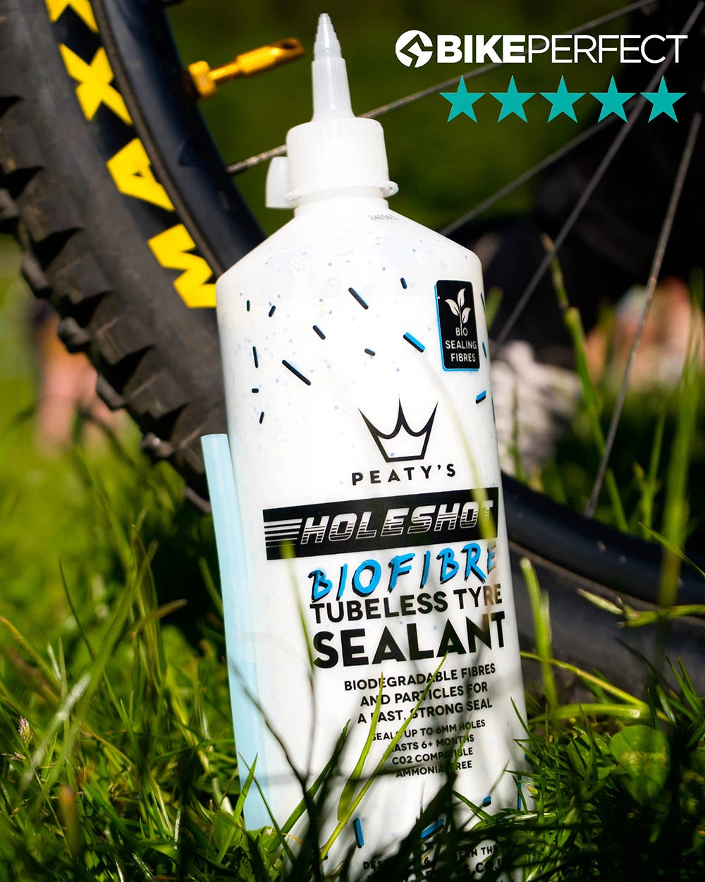 Peaty's Holeshot Biofibre Tubeless Sealant