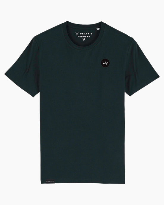 Peaty's AW24 PubWear Tee - Embroidered Crown