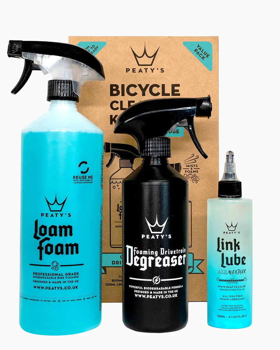 Wash Degrease Lubricate Starter Pack – Peaty's Products