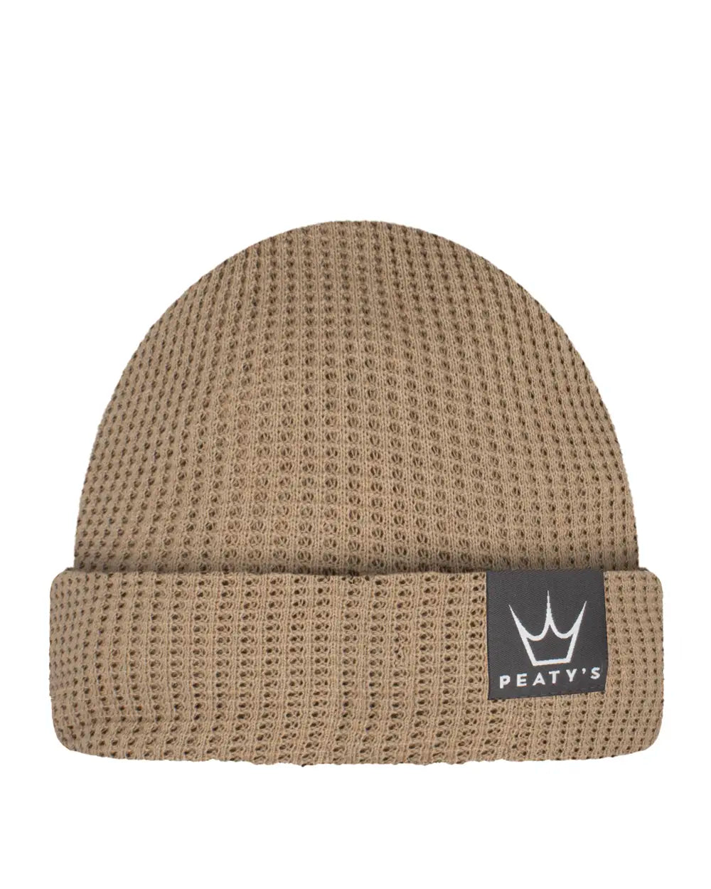 Peaty's Recycled Beanie in Brown