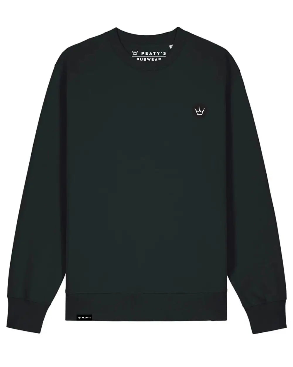 Peaty's PubWear Crew Jumper - Embroidered Crown