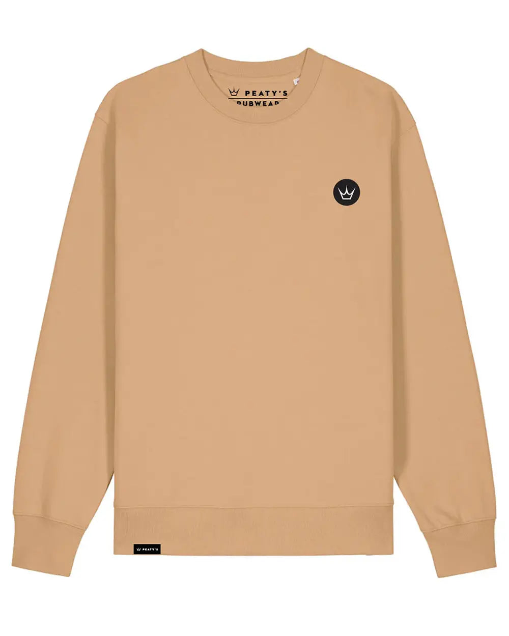 Peaty's PubWear Crew Jumper - Embroidered Crown