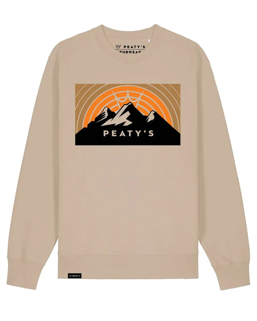 Peaty's PubWear Crew Jumper - Sunset