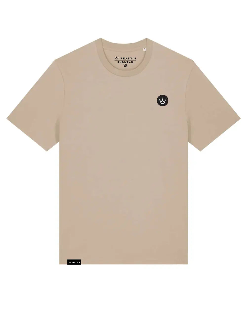 Peaty's PubWear Tee - Embroidered Crown
