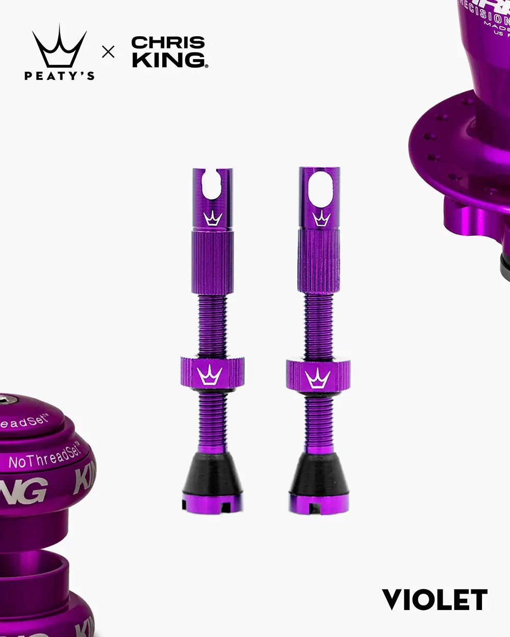 Peaty's x Chris King MK2 Tubeless Valves