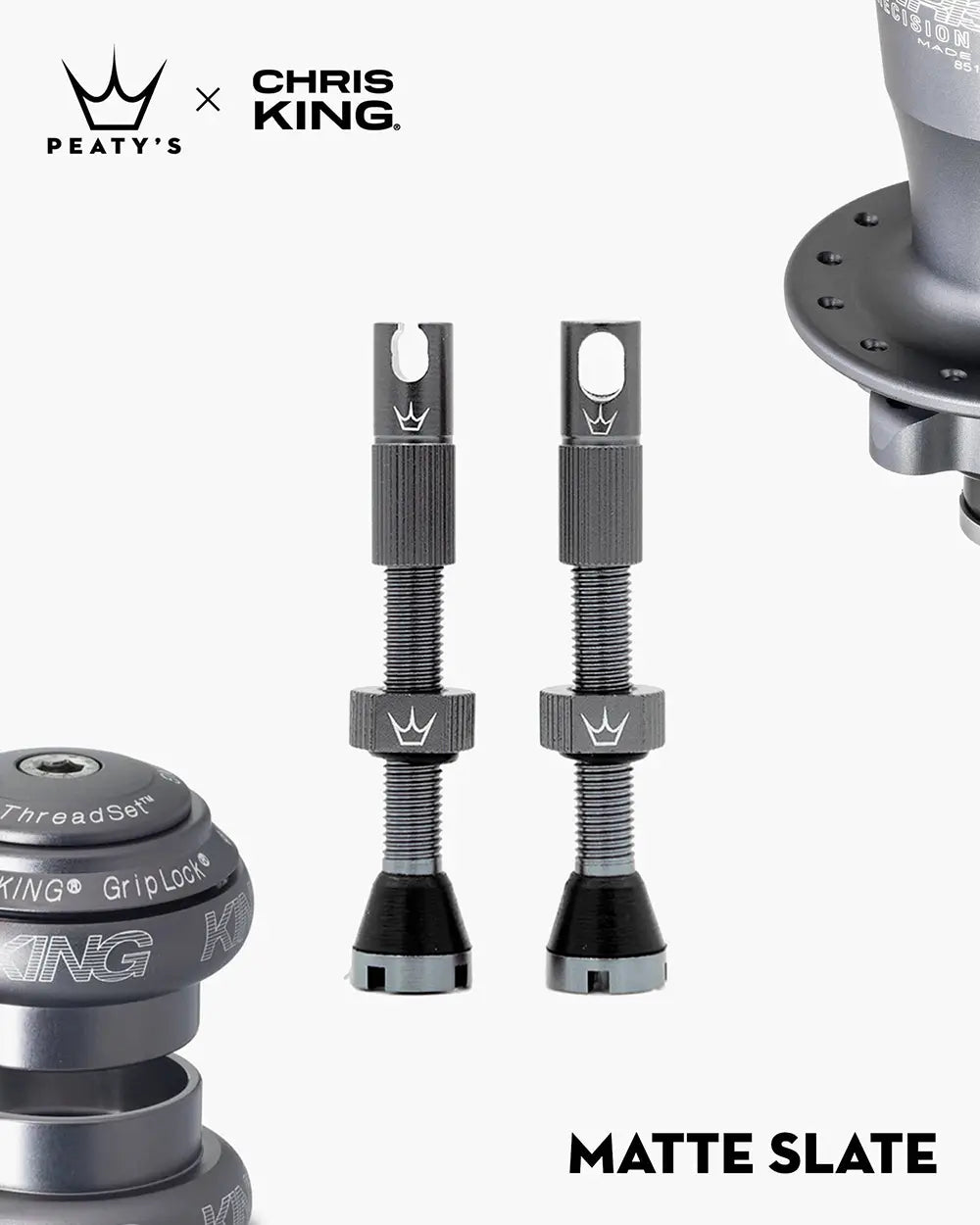 Peaty's x Chris King MK2 Tubeless Valves