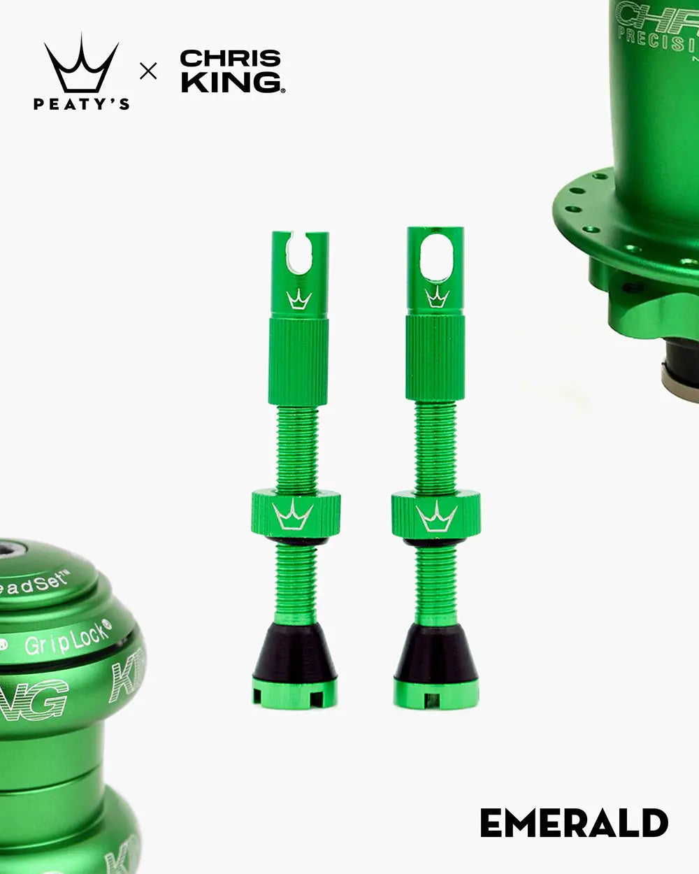 Peaty's x Chris King MK2 Tubeless Valves