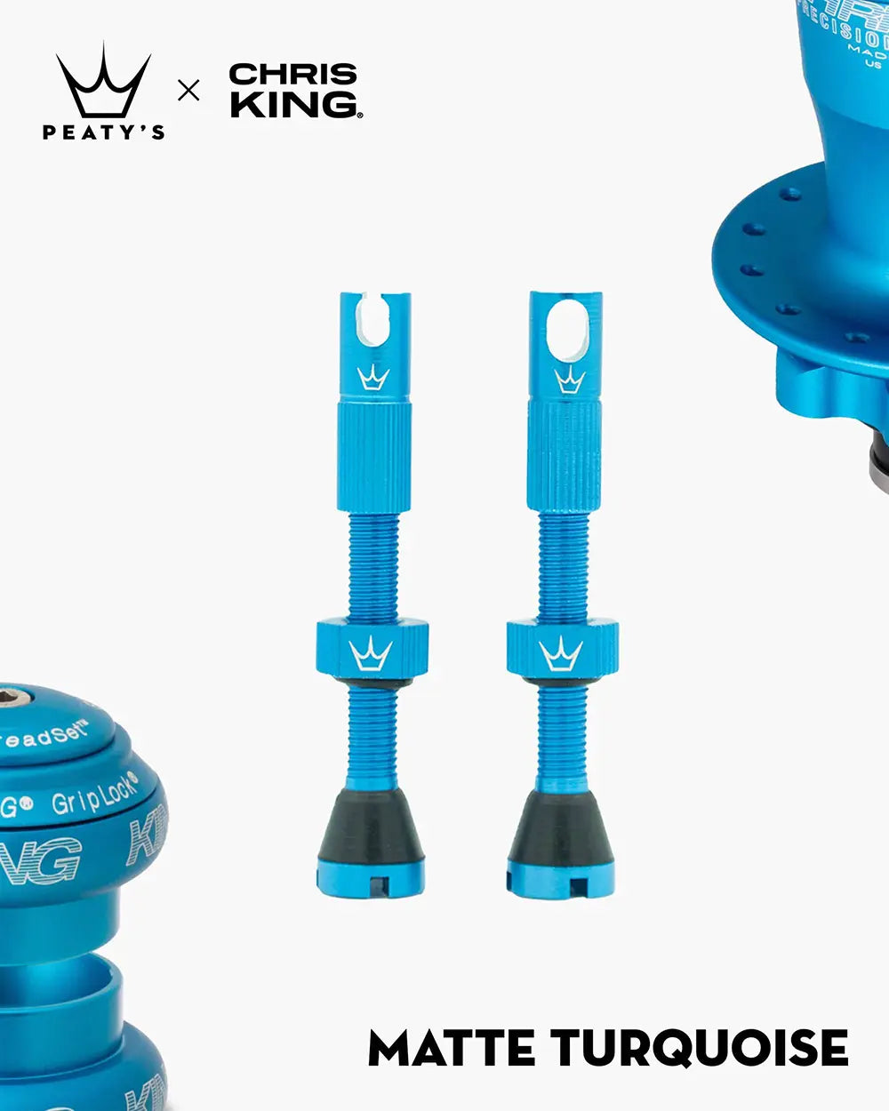 Peaty's x Chris King MK2 Tubeless Valves