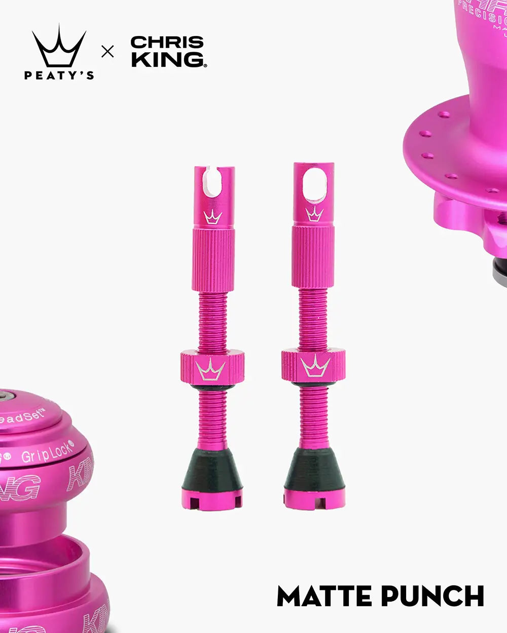 Peaty's x Chris King MK2 Tubeless Valves