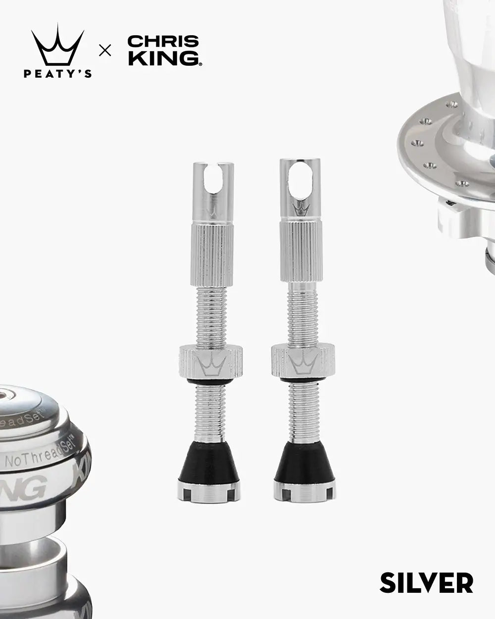 Peaty's x Chris King MK2 Tubeless Valves