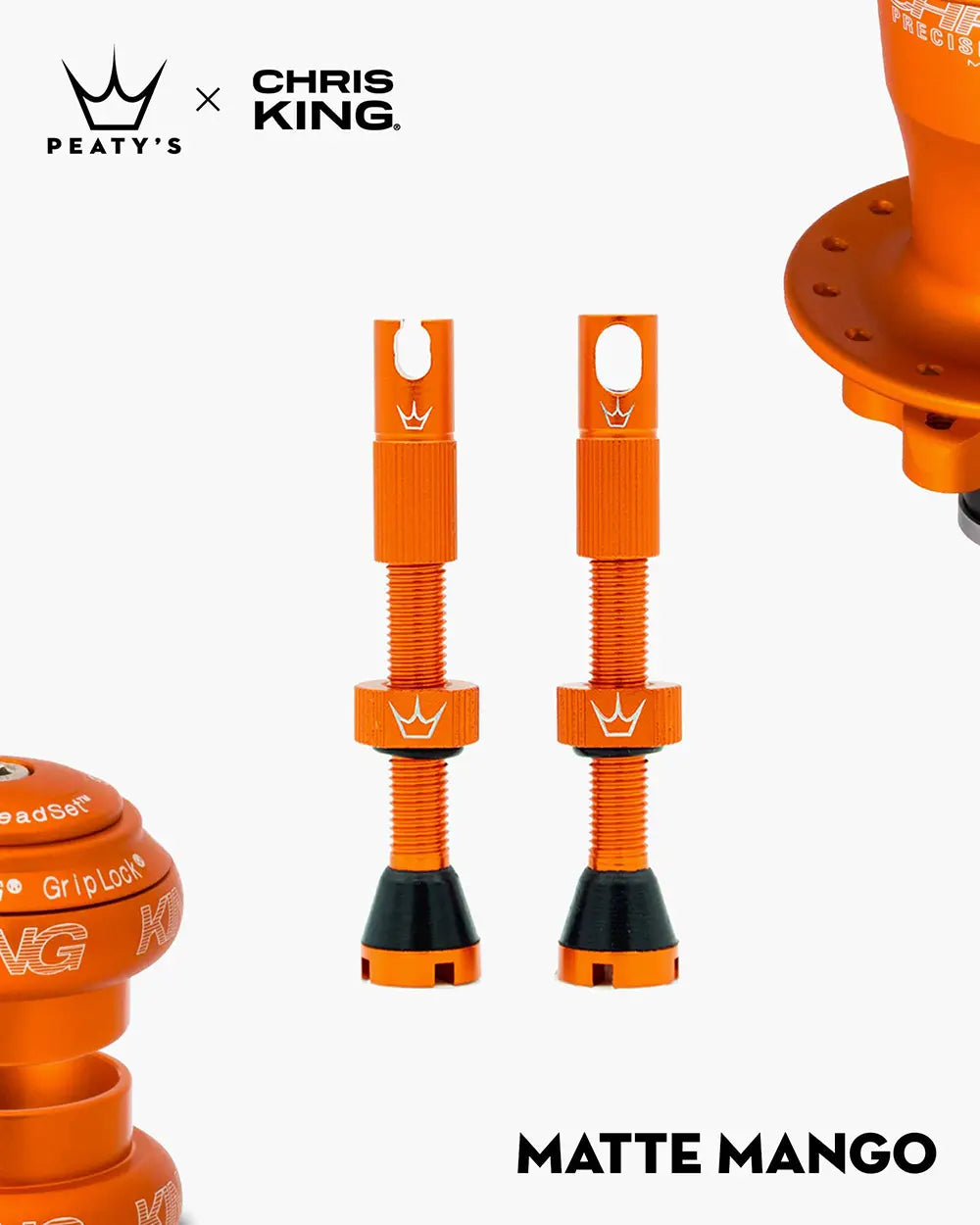 Peaty's x Chris King MK2 Tubeless Valves