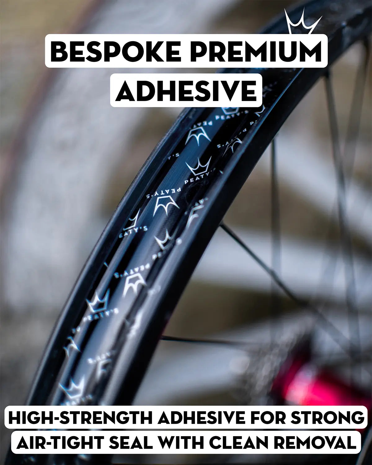 Peaty's Holeshot Tubeless Rim Tape - bespoke premium adhesive