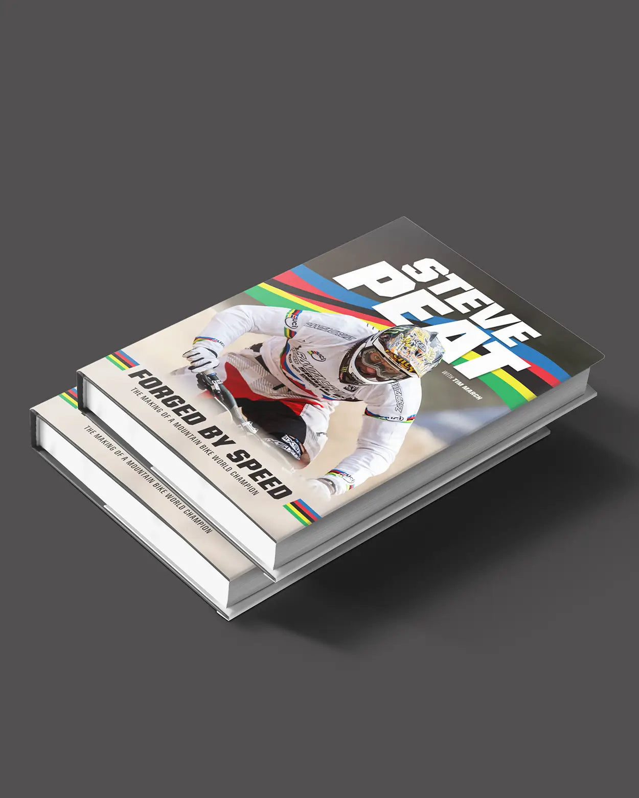 Steve Peat Forged by Fire Autobiography stacked copies