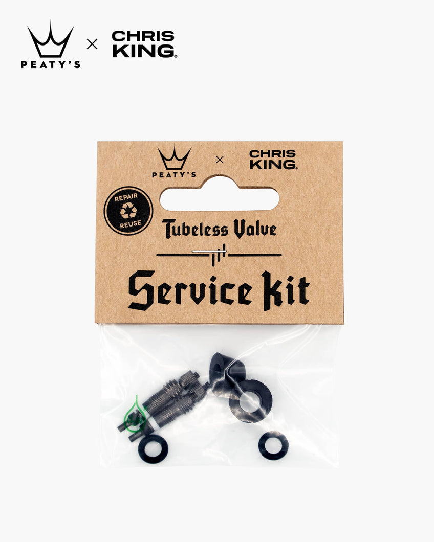 Válvulas Tubeless Chris king MK2 con herramientas, 42 mm, Peatys – Bicycle  Garage